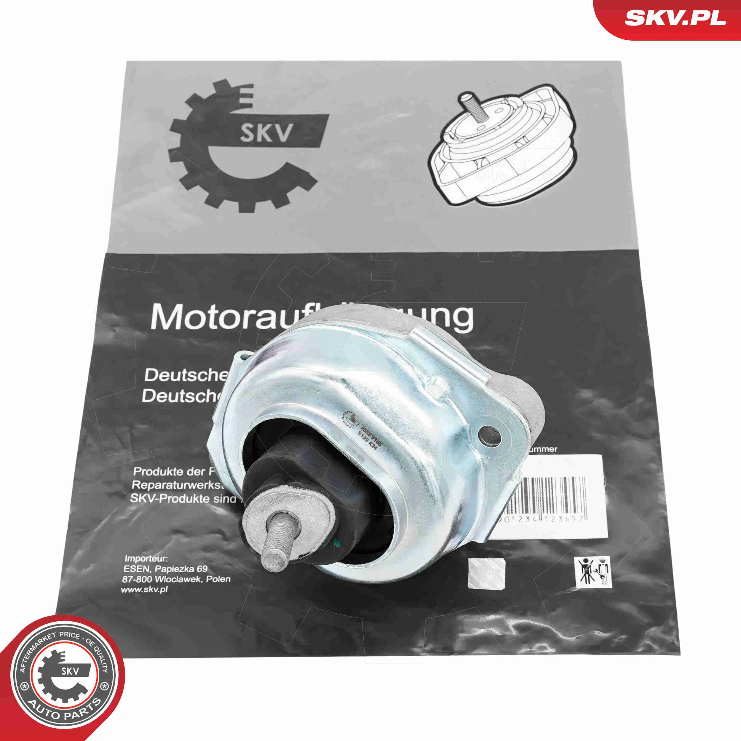 Lagerung, Motor rechts ESEN SKV 75SKV165