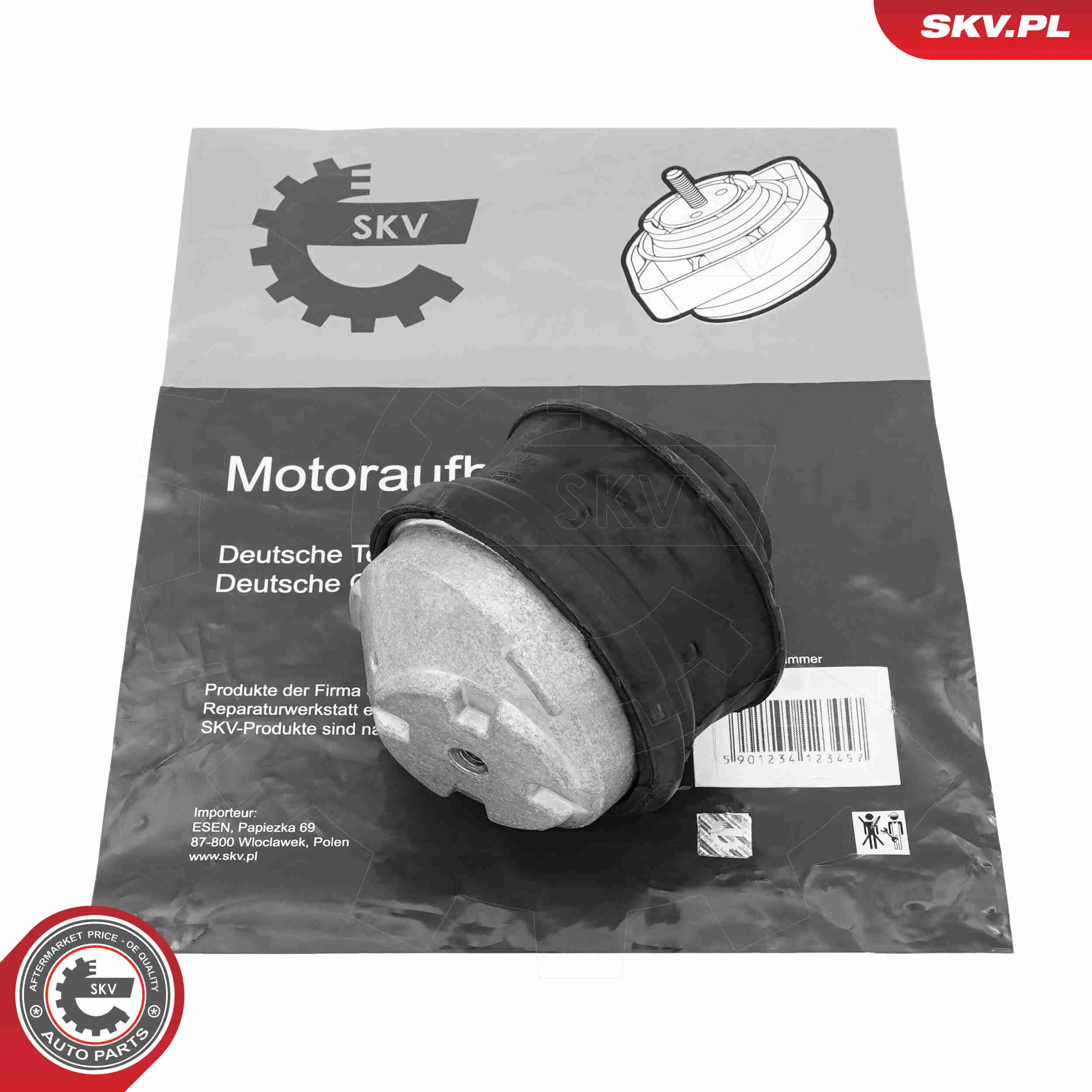 Lagerung, Motor vorne rechts ESEN SKV 75SKV168