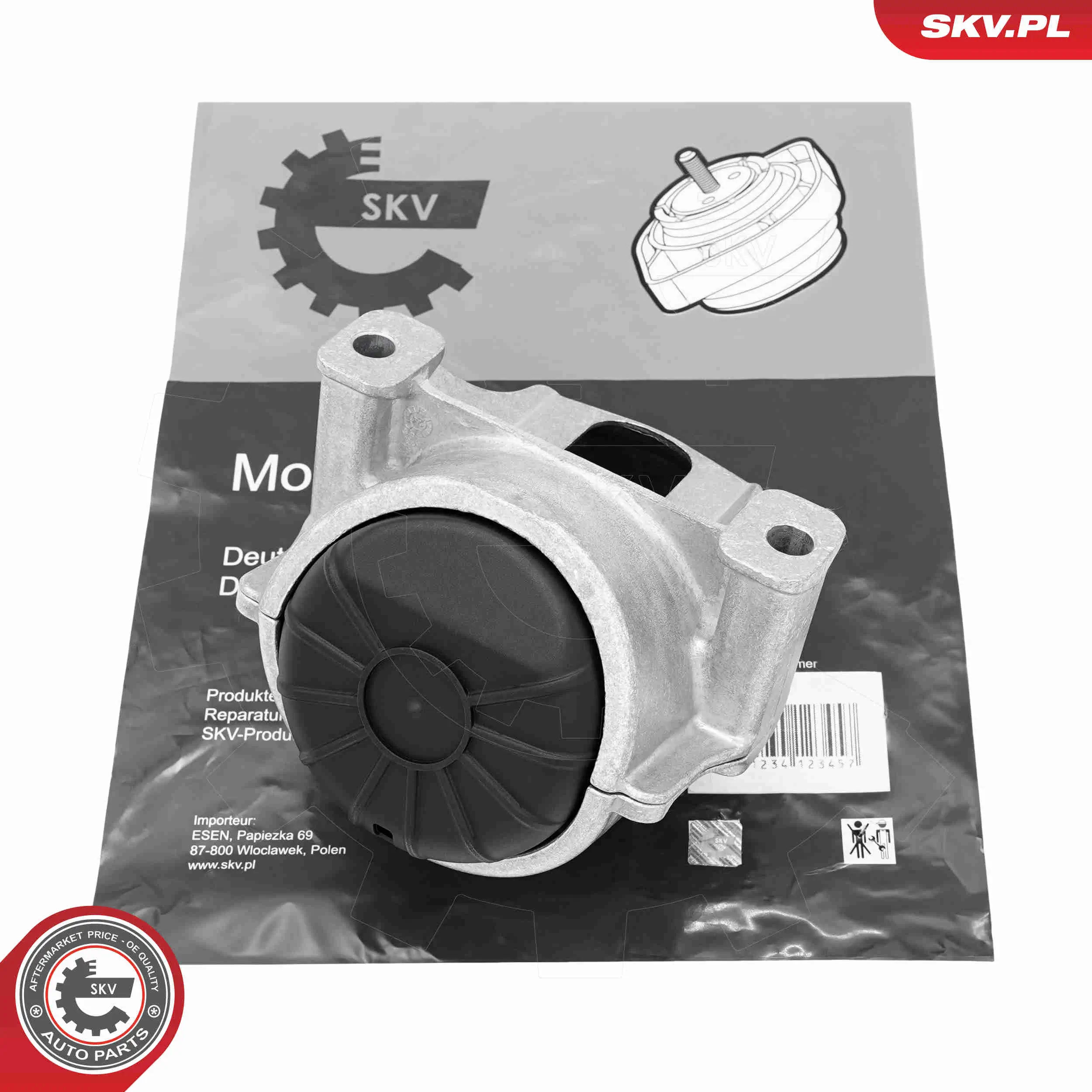 Lagerung, Motor rechts ESEN SKV 75SKV171