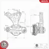 Lagerung, Motor vorne rechts ESEN SKV 75SKV176 Bild Lagerung, Motor vorne rechts ESEN SKV 75SKV176