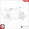Lagerung, Motor hinten ESEN SKV 75SKV177 Bild Lagerung, Motor hinten ESEN SKV 75SKV177