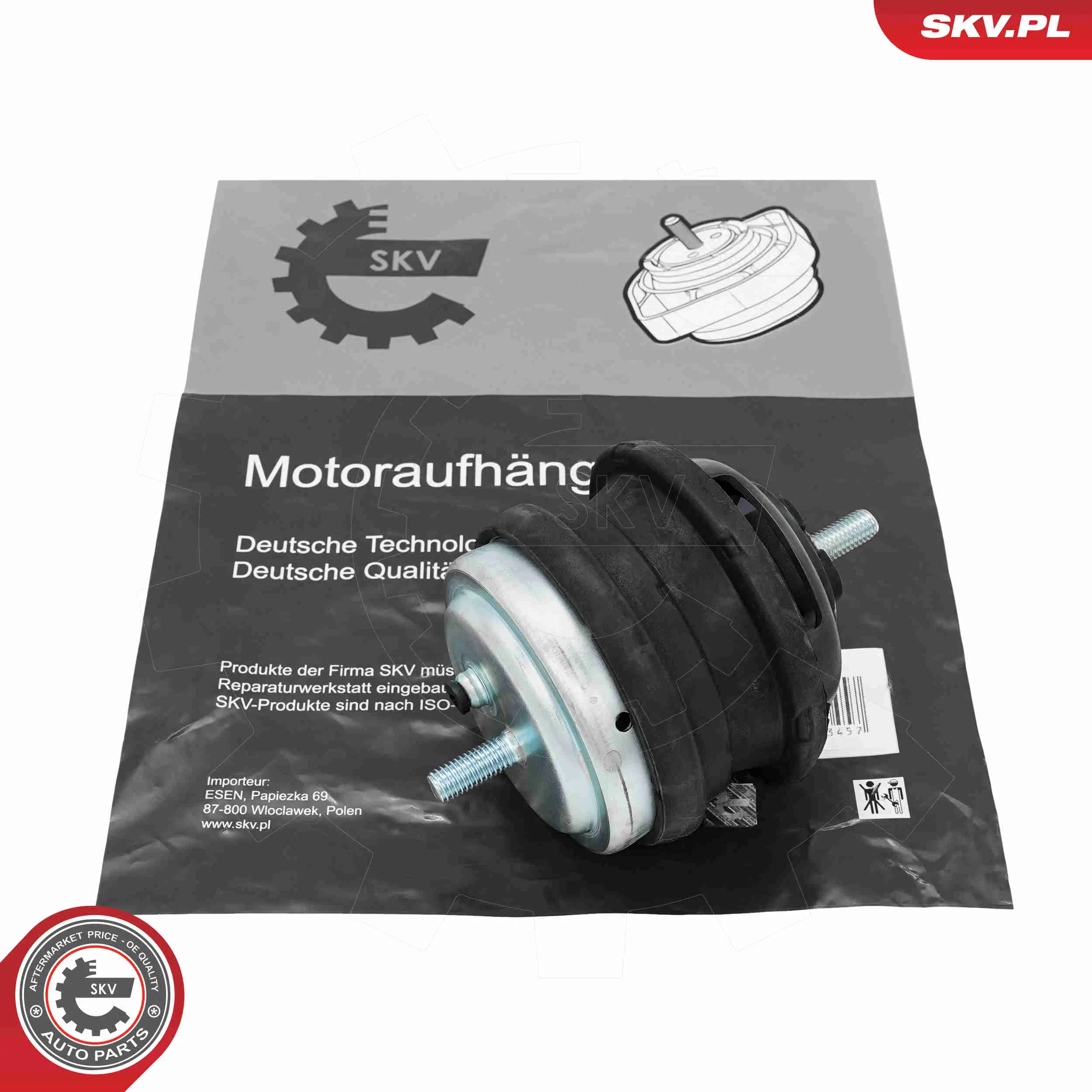 Lagerung, Motor links ESEN SKV 75SKV178