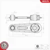 Lagerung, Motor hinten ESEN SKV 75SKV194 Bild Lagerung, Motor hinten ESEN SKV 75SKV194