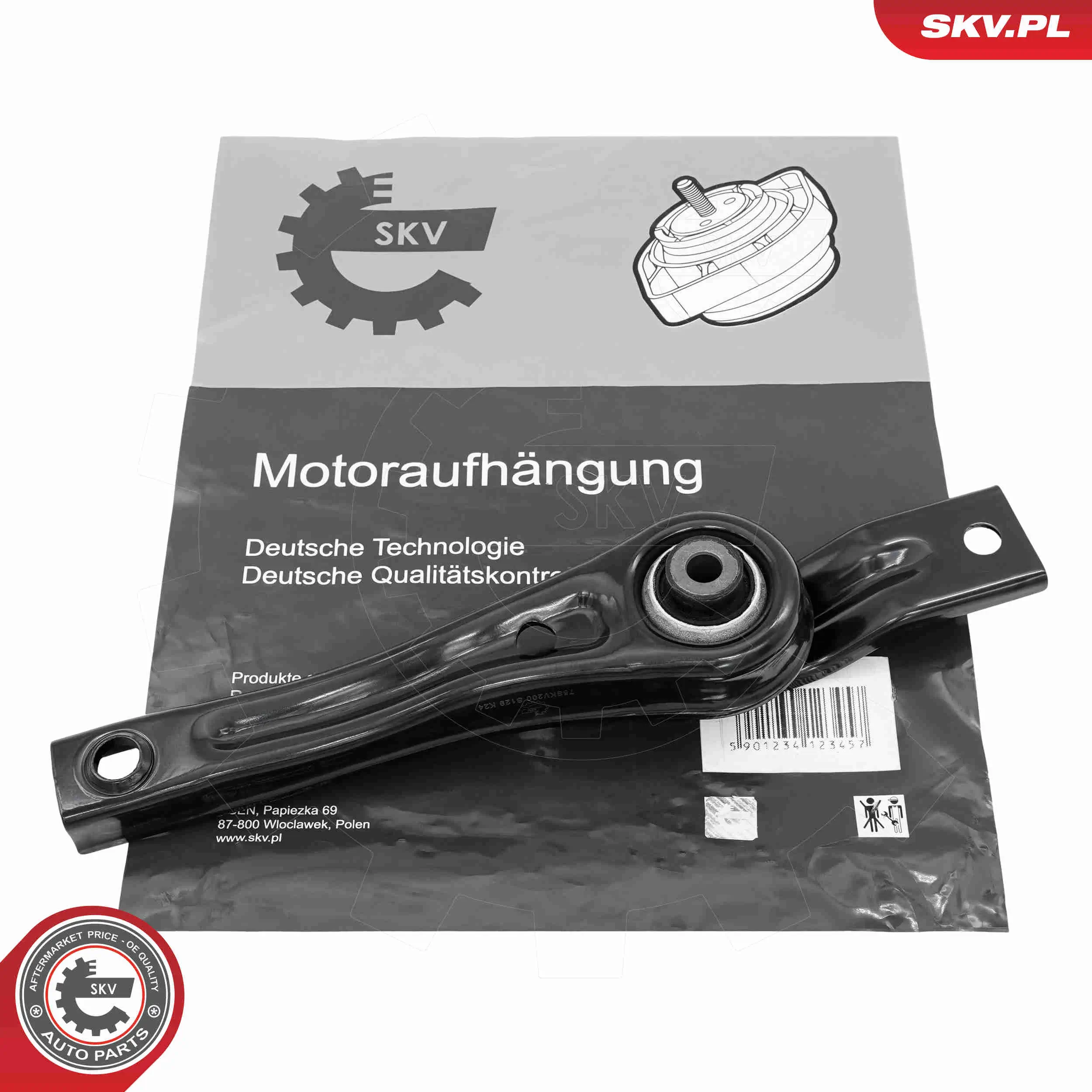 Lagerung, Motor hinten ESEN SKV 75SKV200