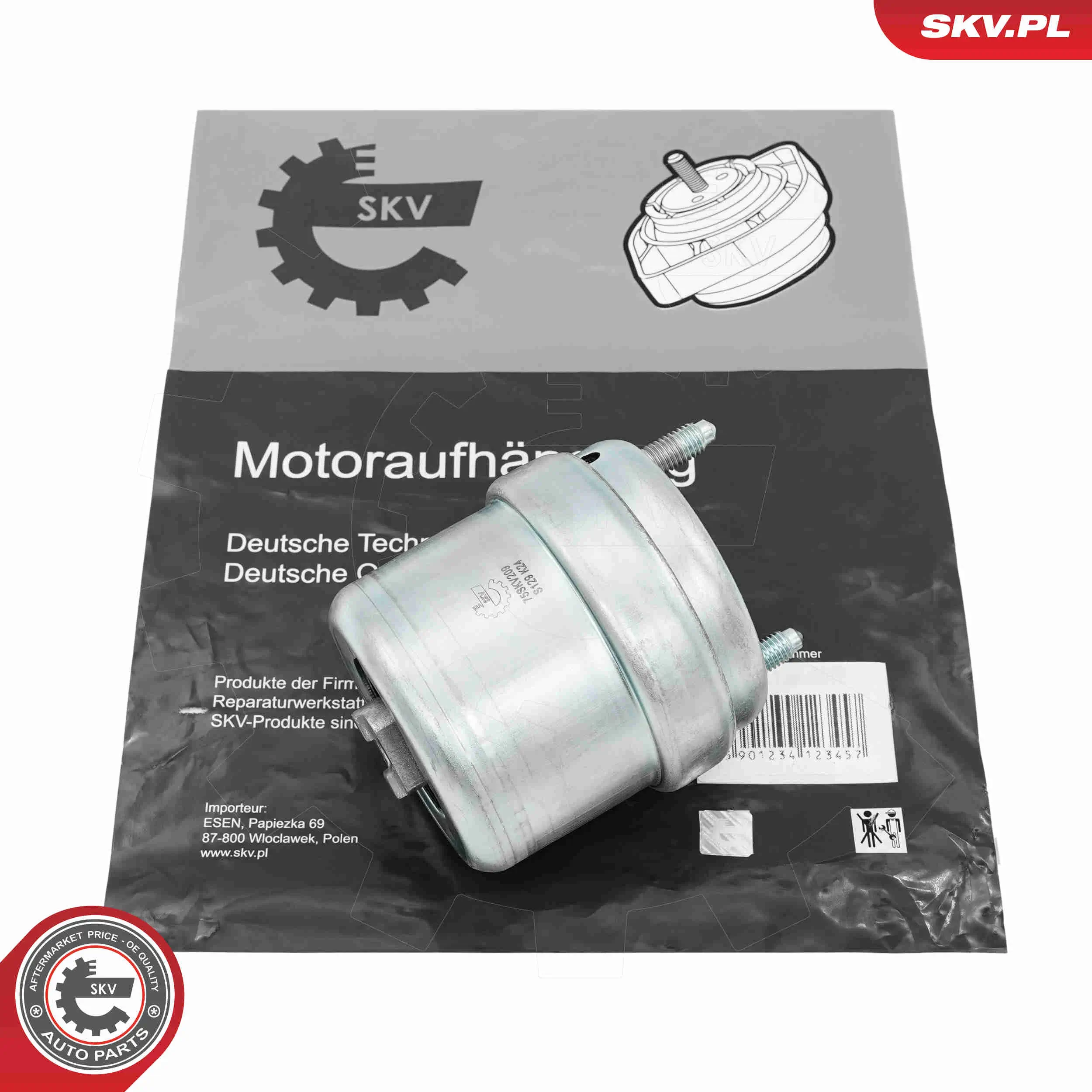 Lagerung, Motor rechts ESEN SKV 75SKV209