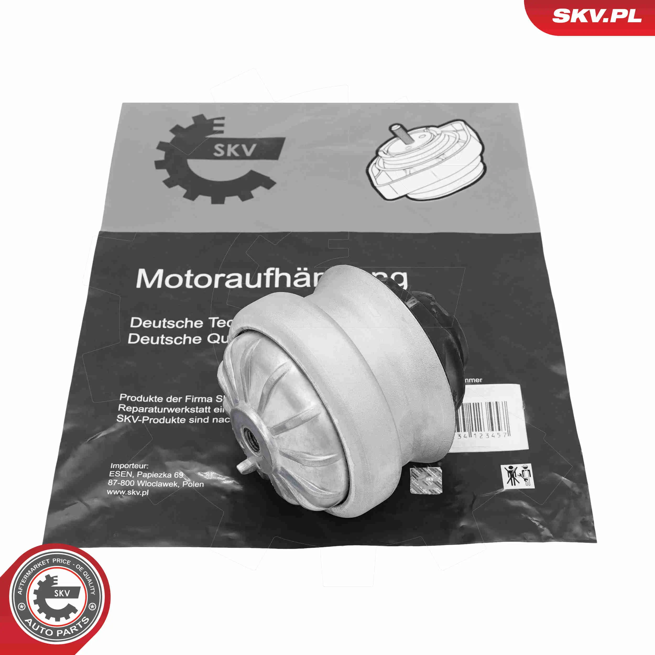 Lagerung, Motor vorne ESEN SKV 75SKV214