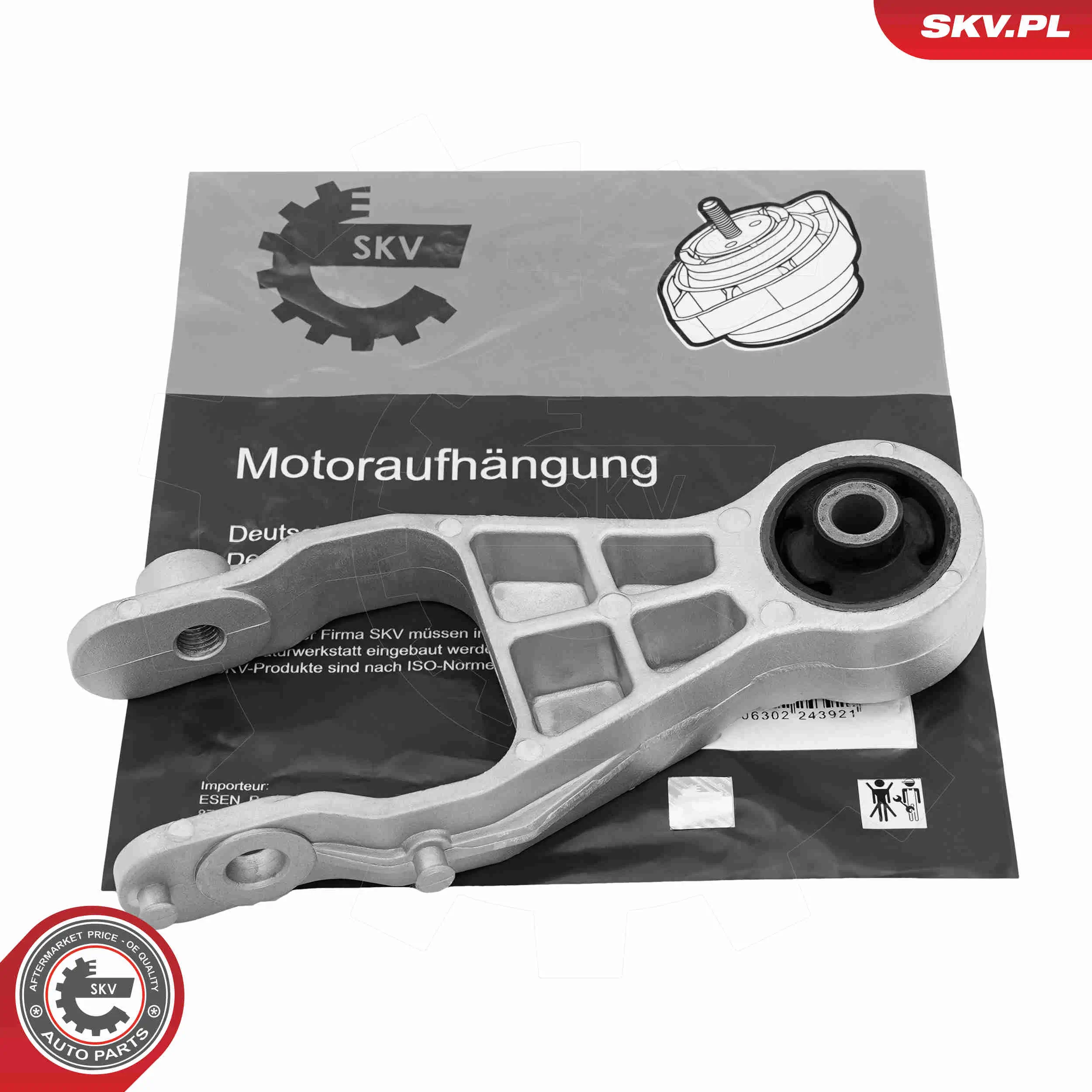 Lagerung, Motor hinten ESEN SKV 75SKV222