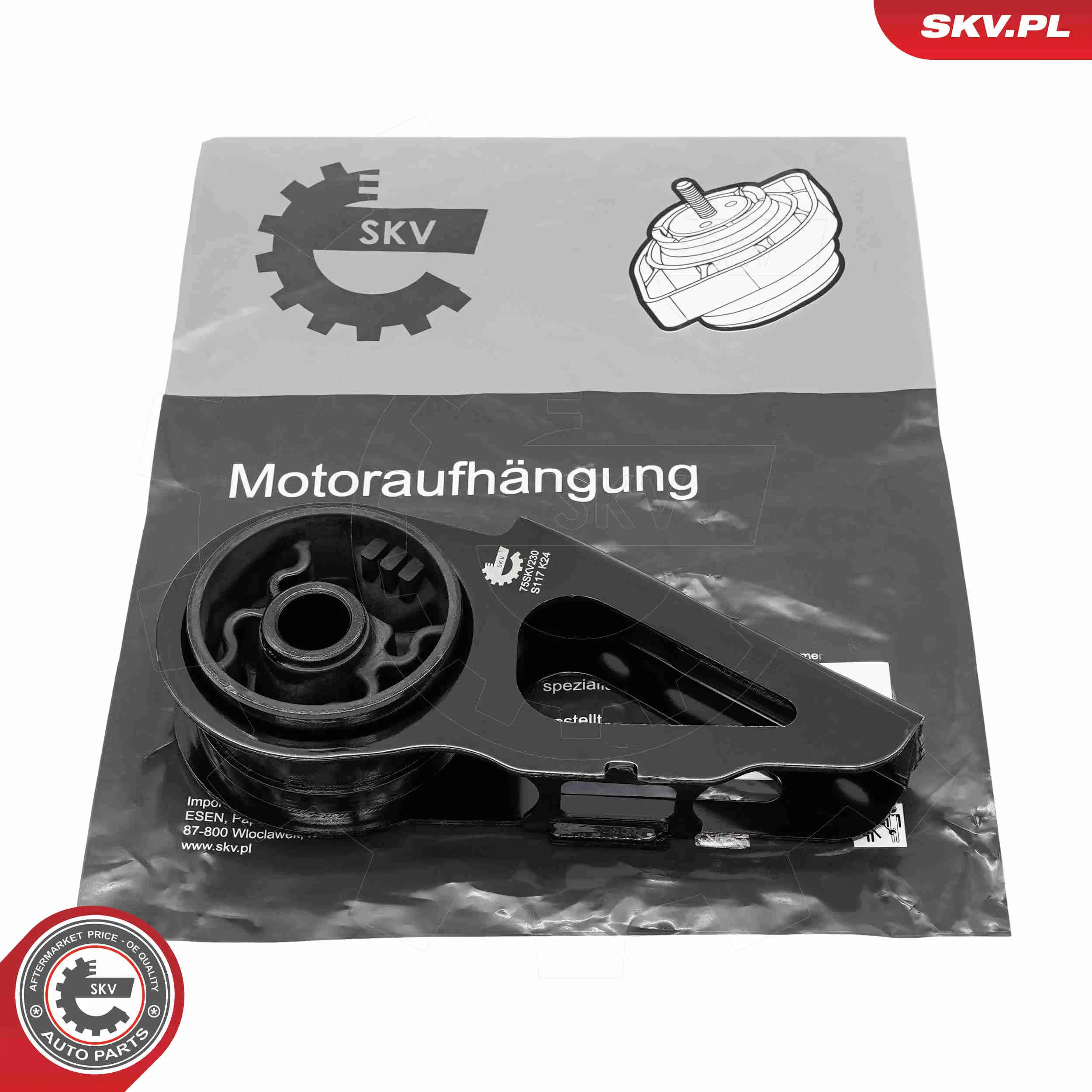 Lagerung, Motor links ESEN SKV 75SKV230