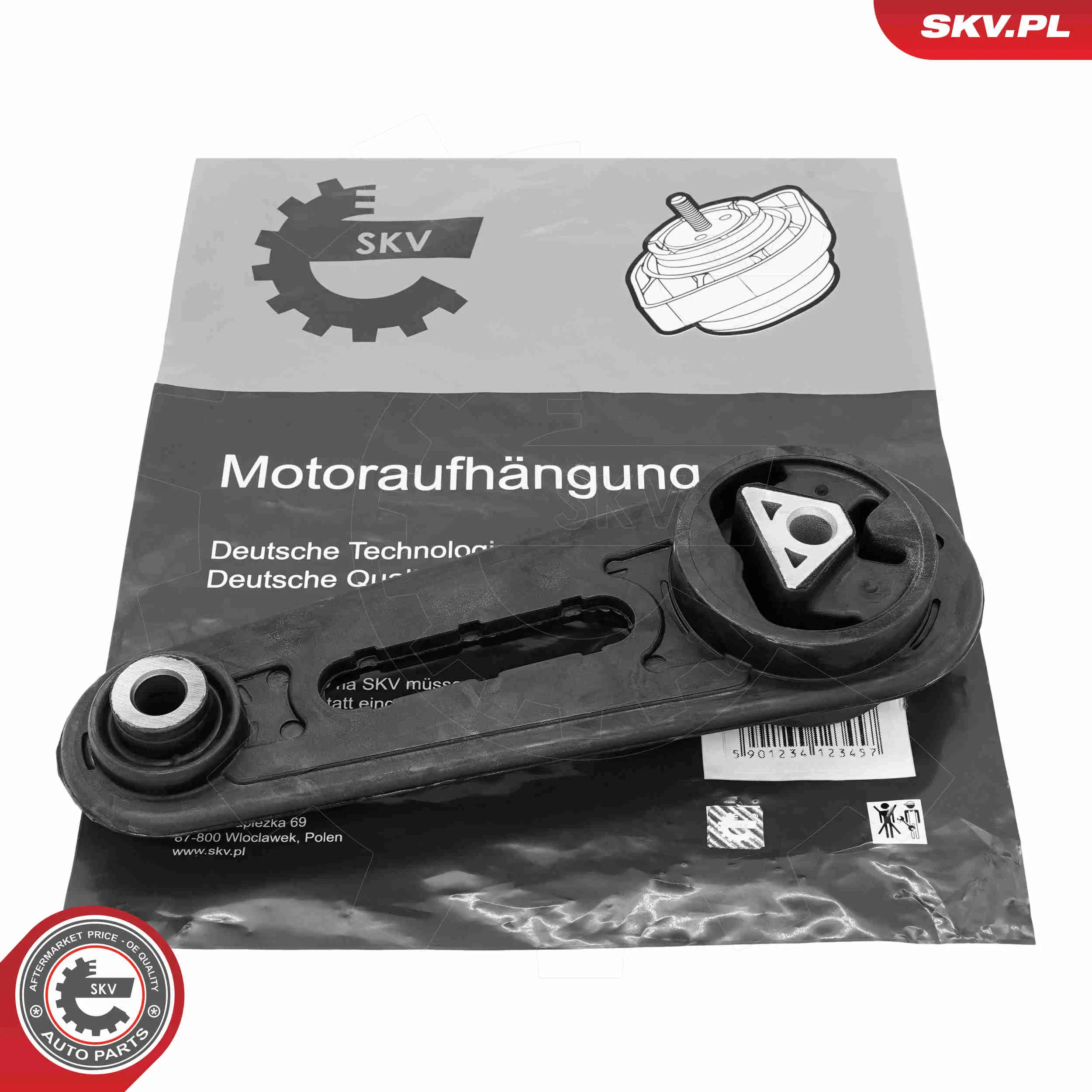 Lagerung, Motor hinten ESEN SKV 75SKV231