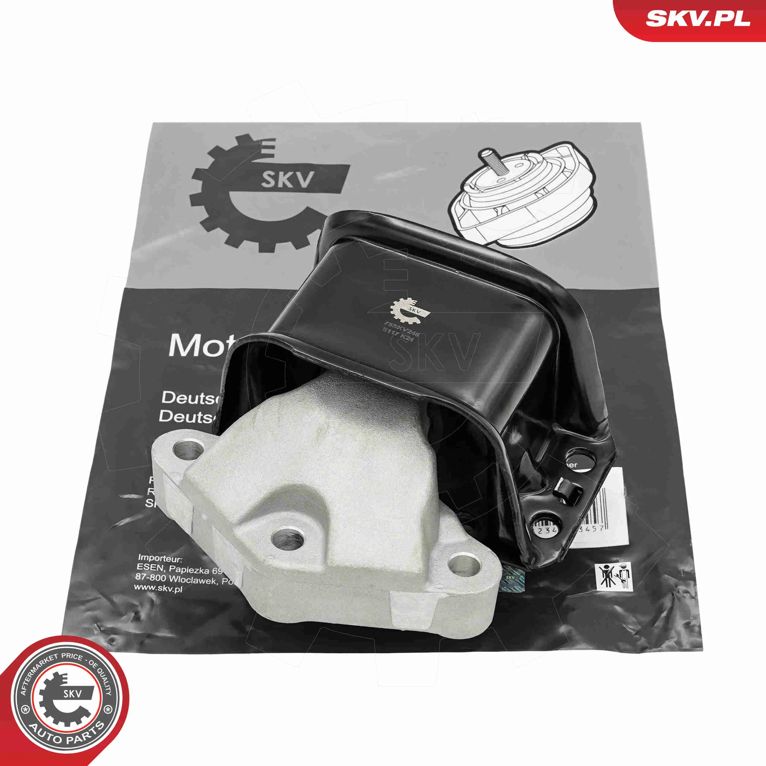 Lagerung, Motor rechts ESEN SKV 75SKV248