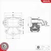 Lagerung, Motor rechts ESEN SKV 75SKV248 Bild Lagerung, Motor rechts ESEN SKV 75SKV248