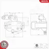 Lagerung, Motor rechts ESEN SKV 75SKV253 Bild Lagerung, Motor rechts ESEN SKV 75SKV253