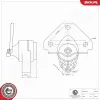 Lagerung, Motor rechts ESEN SKV 75SKV256 Bild Lagerung, Motor rechts ESEN SKV 75SKV256