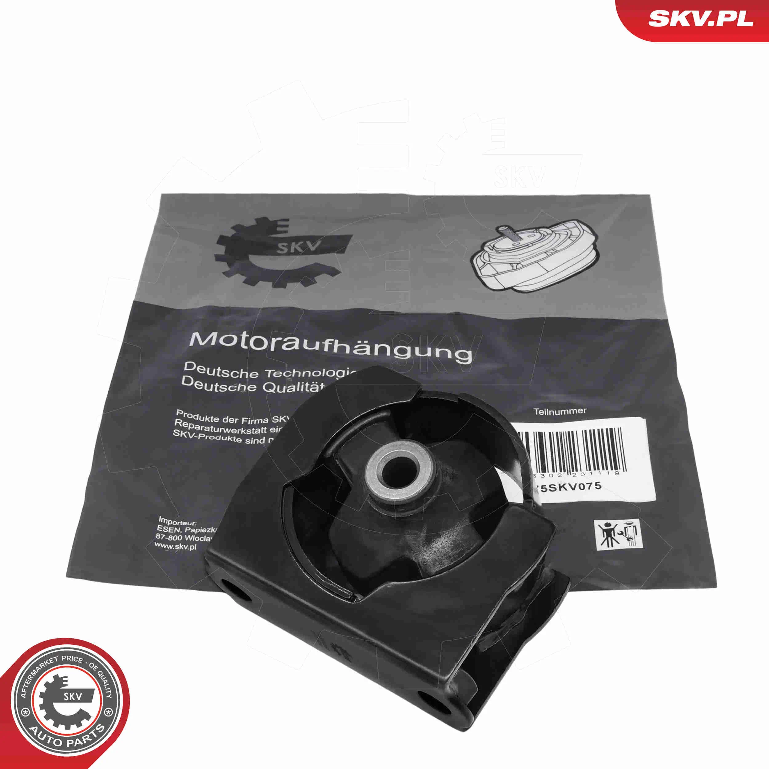 Lagerung, Motor vorne links ESEN SKV 75SKV262