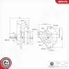 Lagerung, Motor vorne rechts ESEN SKV 75SKV267 Bild Lagerung, Motor vorne rechts ESEN SKV 75SKV267