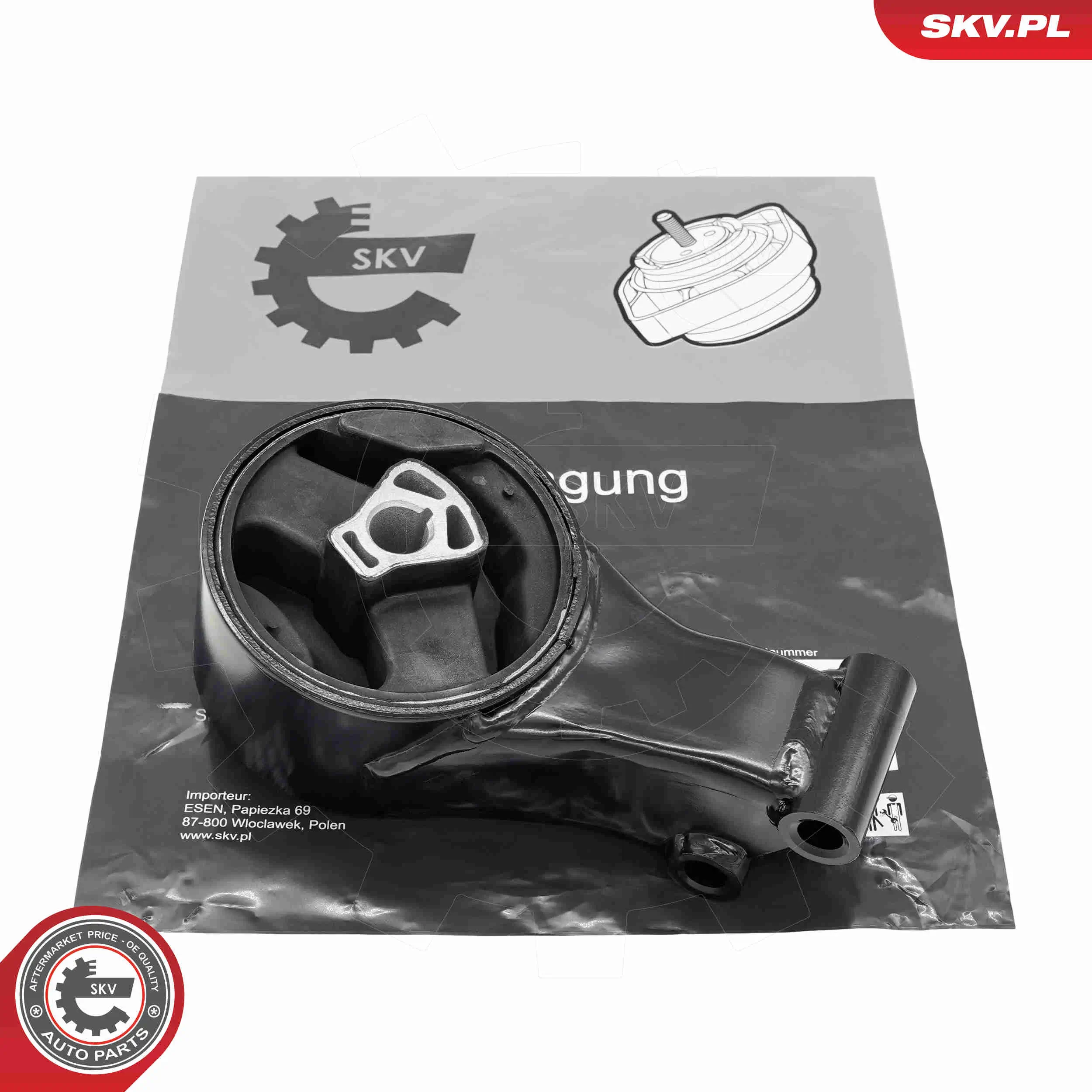 Lagerung, Motor hinten ESEN SKV 75SKV270