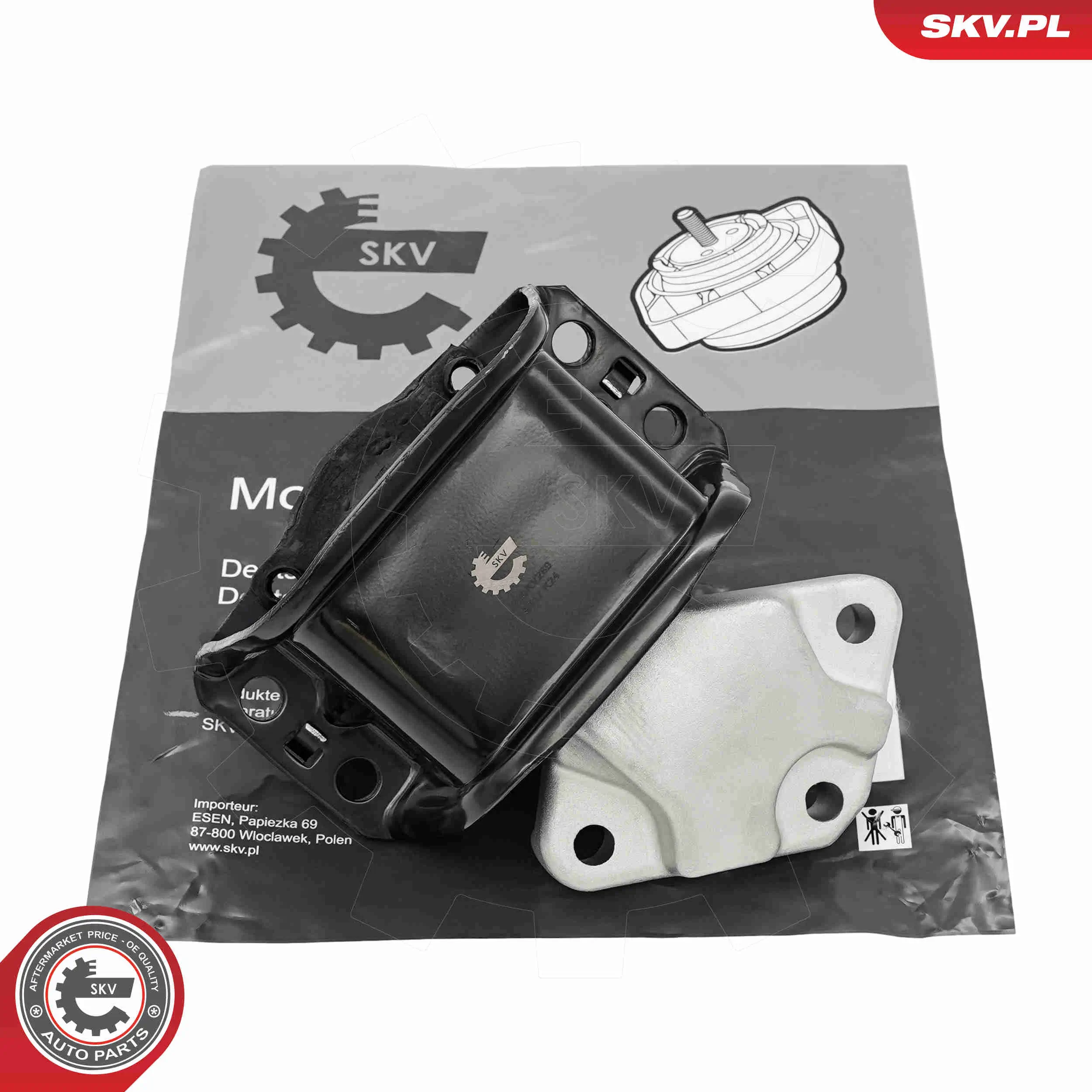 Lagerung, Motor vorne rechts ESEN SKV 75SKV289