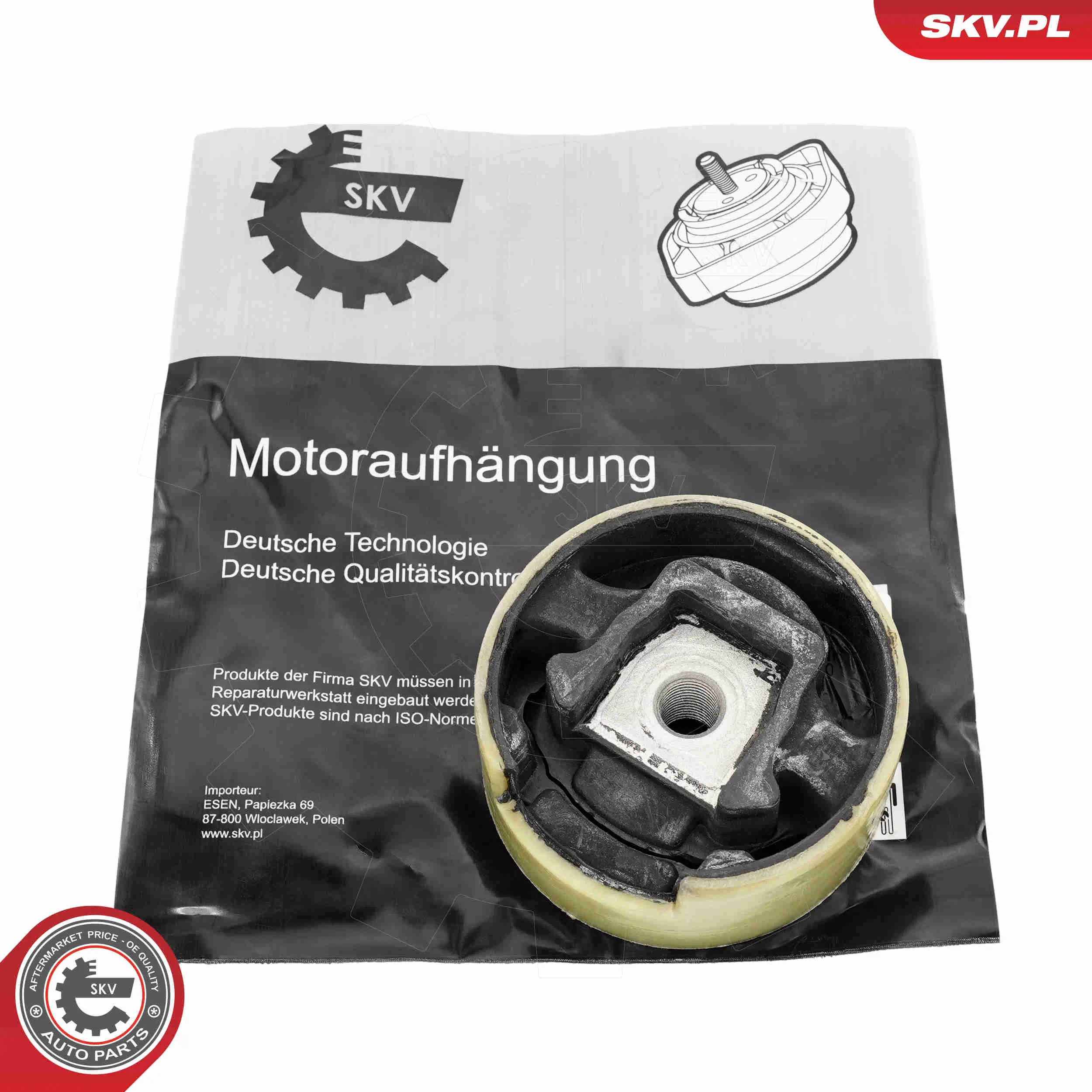 Lagerung, Motor oben ESEN SKV 75SKV306