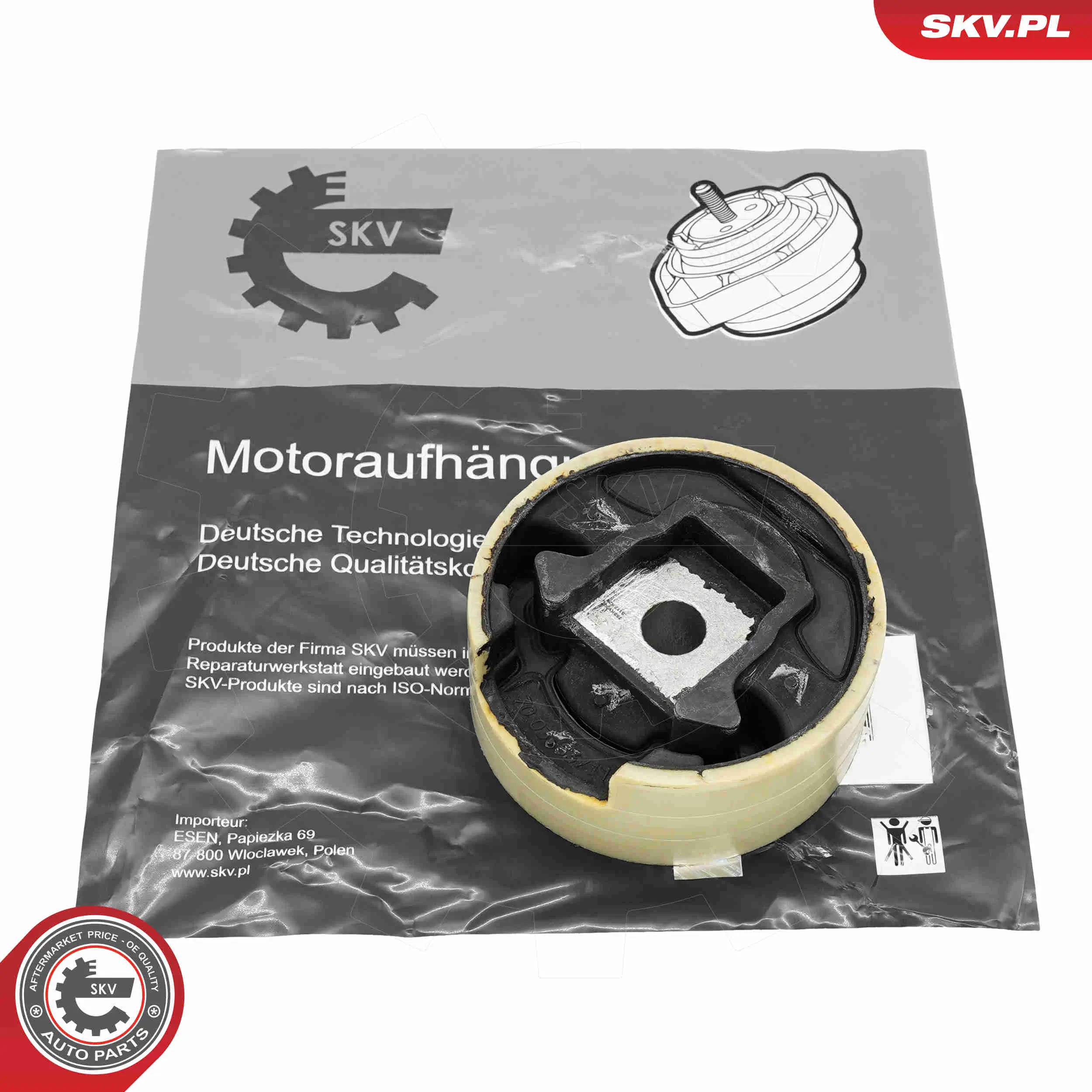 Lagerung, Motor oben ESEN SKV 75SKV307