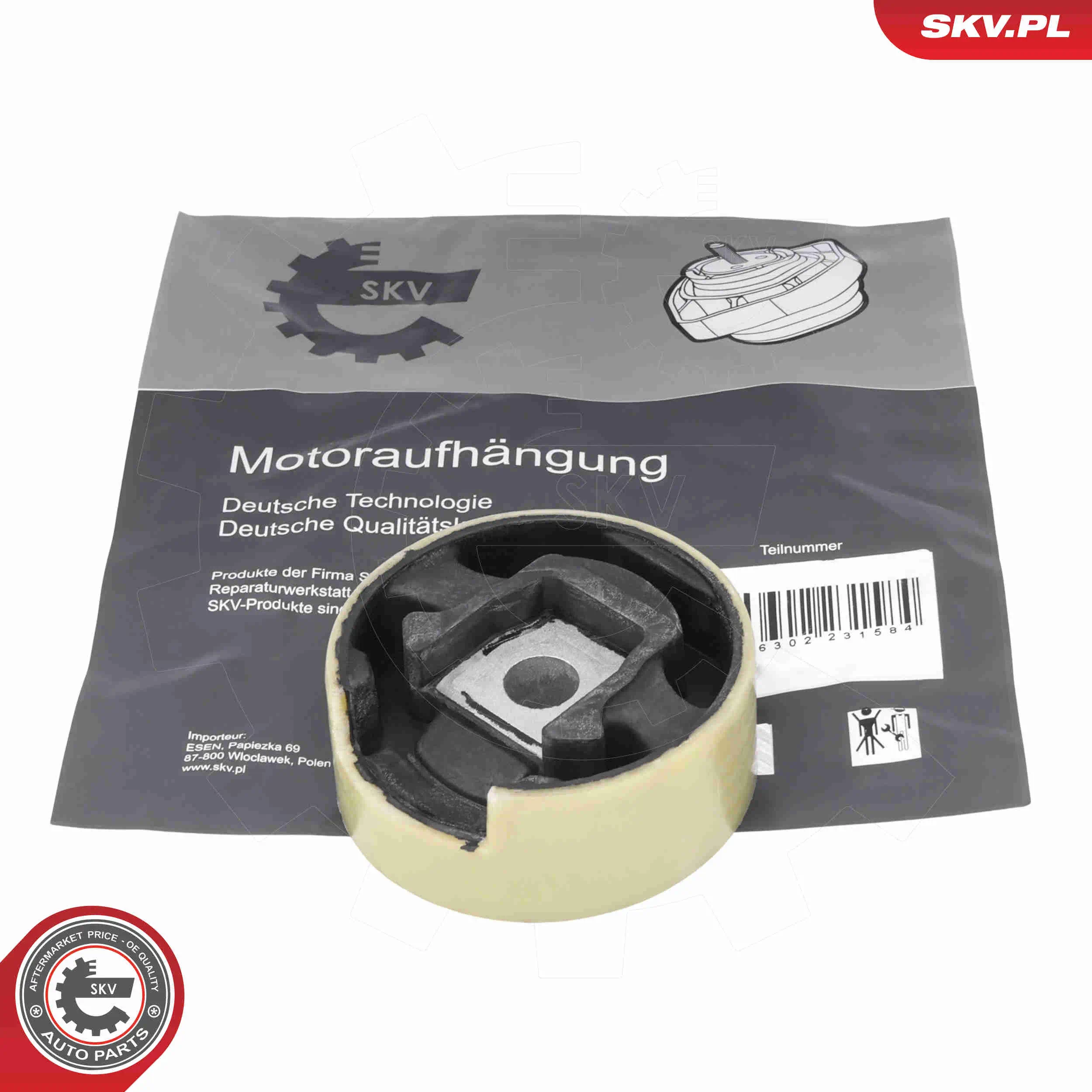 Lagerung, Motor unten ESEN SKV 75SKV308