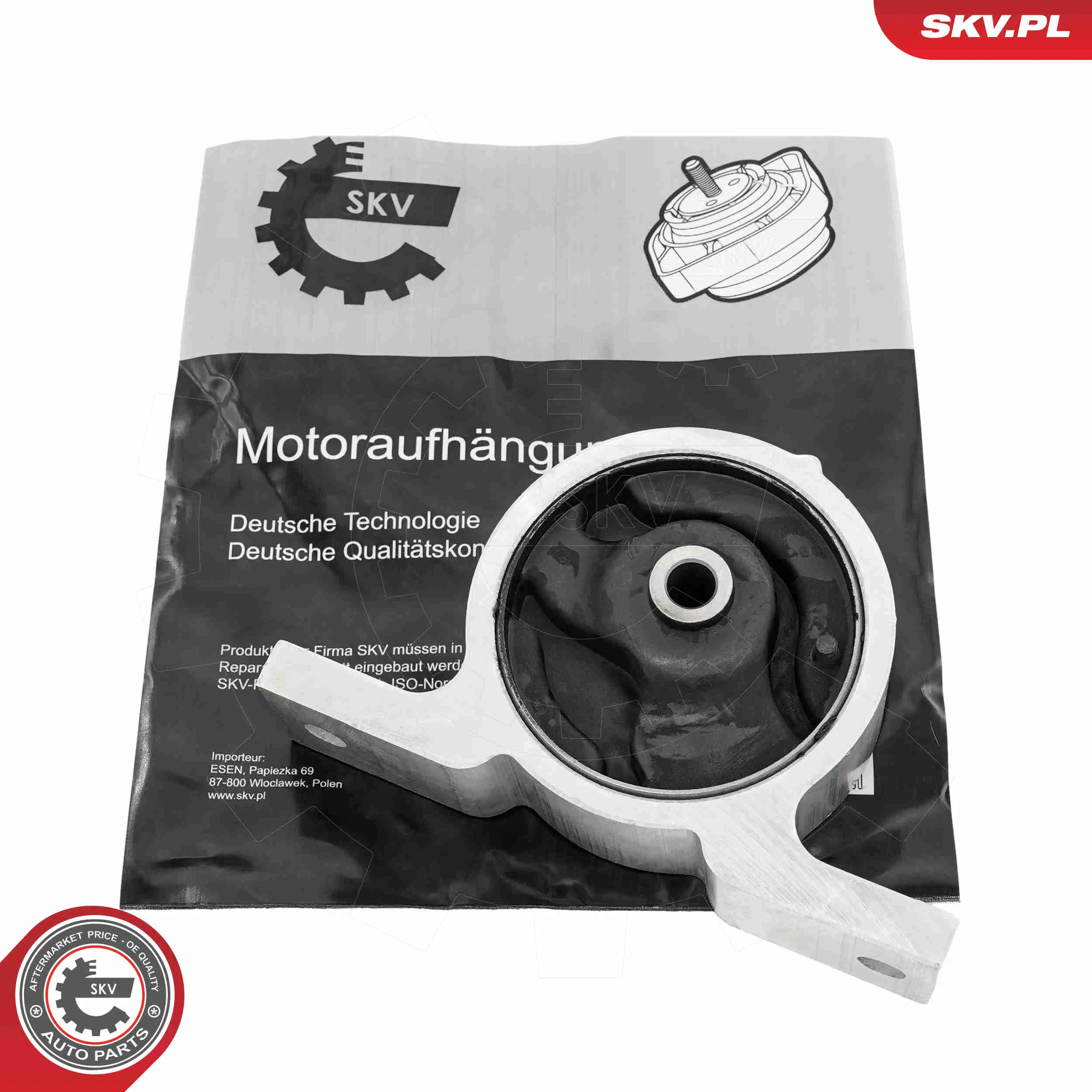 Lagerung, Motor vorne ESEN SKV 75SKV310