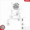 Lagerung, Motor hinten ESEN SKV 75SKV311 Bild Lagerung, Motor hinten ESEN SKV 75SKV311