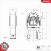 Lagerung, Motor unten ESEN SKV 75SKV312 Bild Lagerung, Motor unten ESEN SKV 75SKV312
