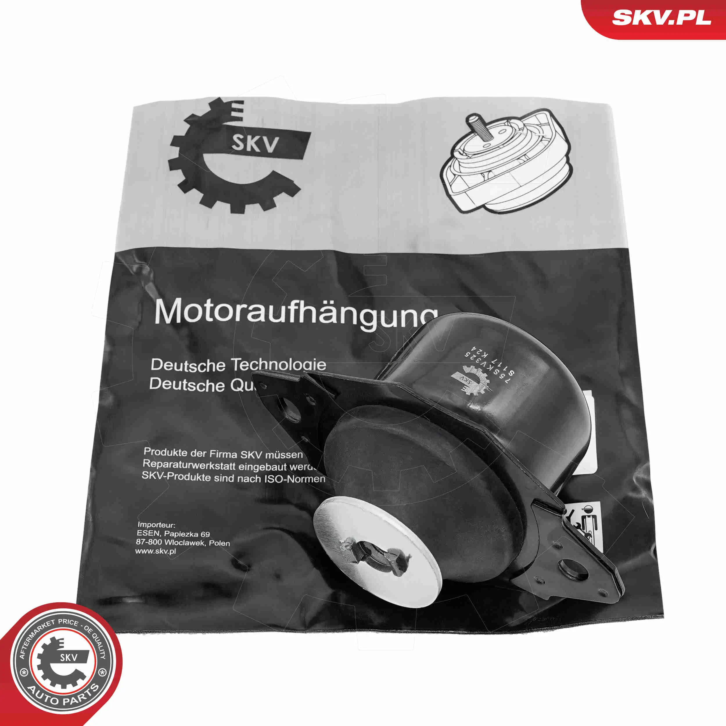 Lagerung, Motor hinten links ESEN SKV 75SKV325