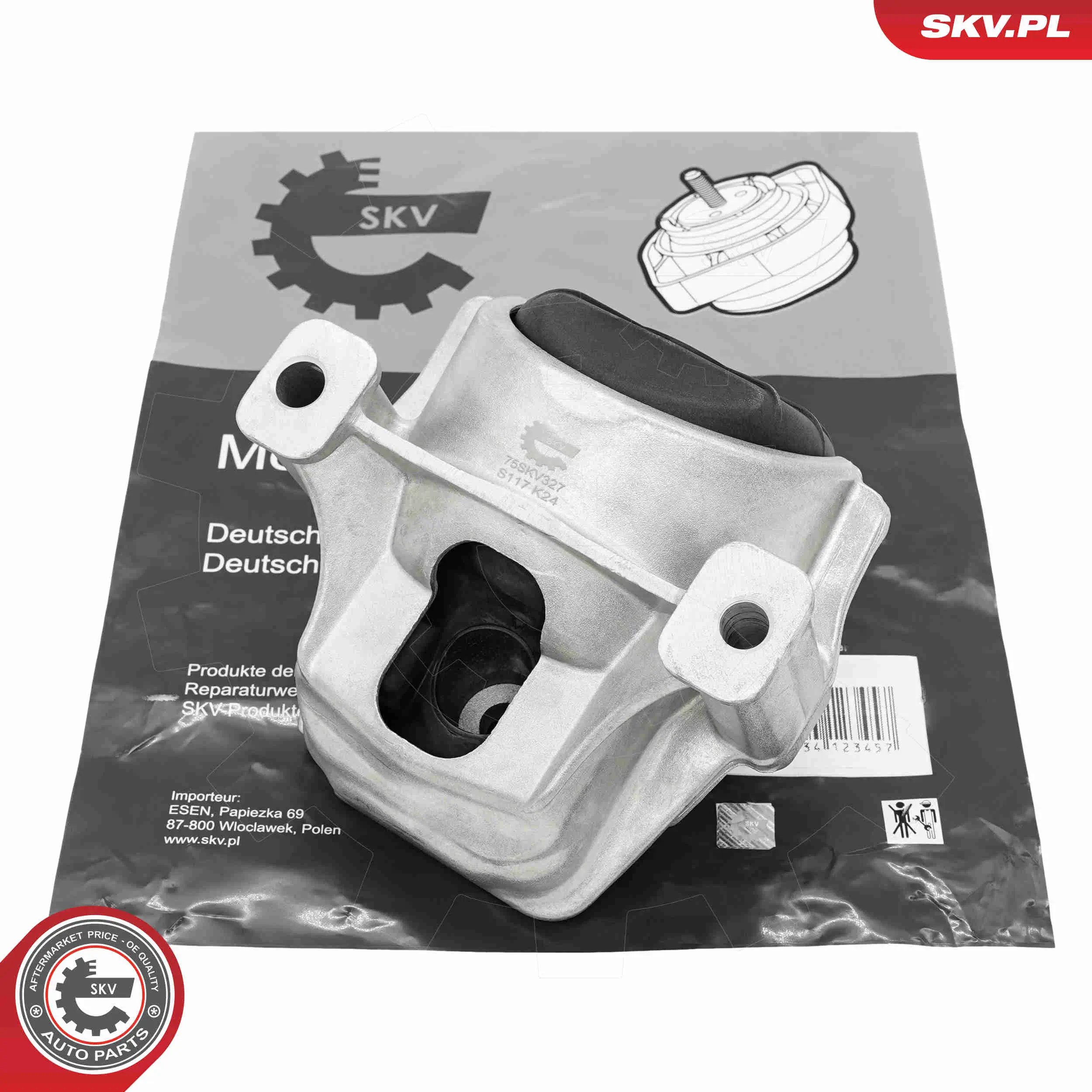 Lagerung, Motor links ESEN SKV 75SKV327