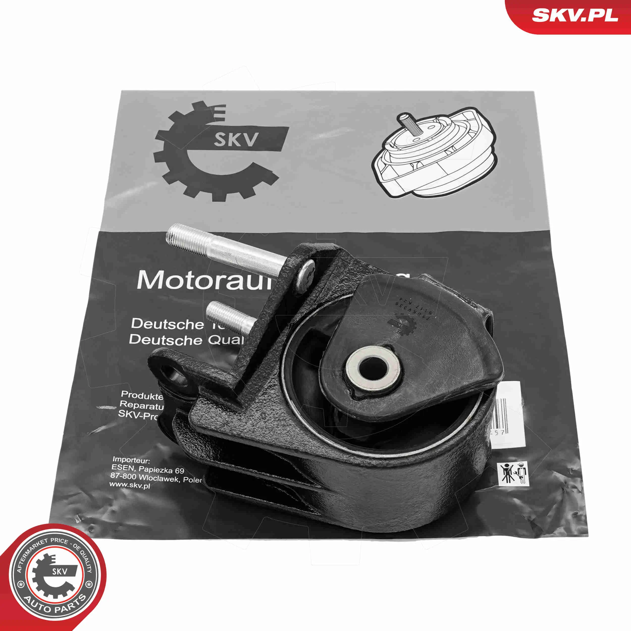 Lagerung, Motor links ESEN SKV 75SKV336