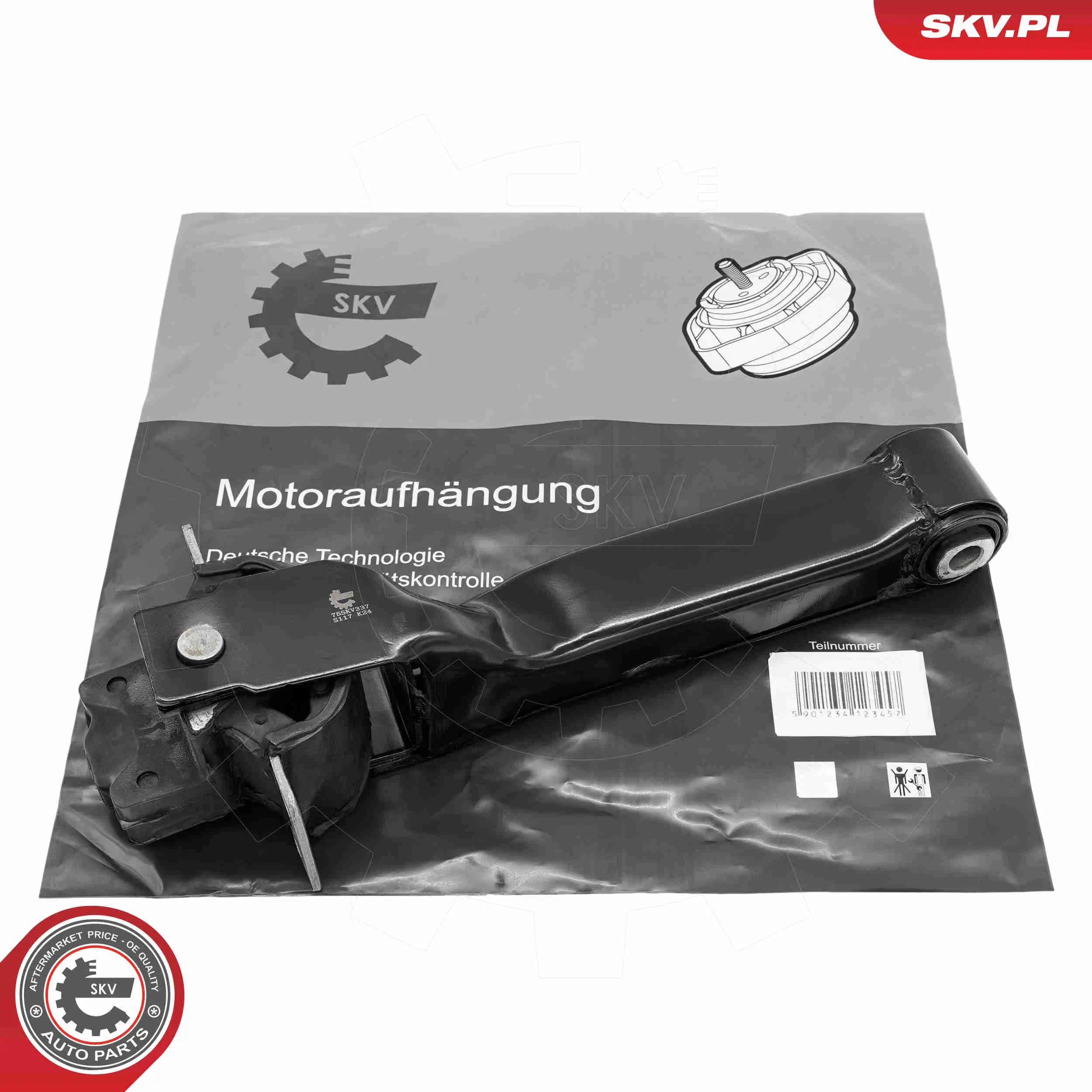 Lagerung, Motor hinten ESEN SKV 75SKV337