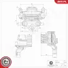 Lagerung, Motor rechts ESEN SKV 75SKV340 Bild Lagerung, Motor rechts ESEN SKV 75SKV340