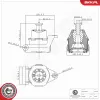 Lagerung, Motor hinten ESEN SKV 75SKV364