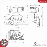 Lagerung, Motor motorseitig ESEN SKV 75SKV383