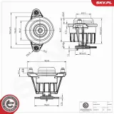 Lagerung, Motor vorne ESEN SKV 75SKV402