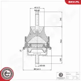 Lagerung, Motor vorne ESEN SKV 75SKV407