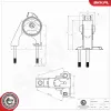 Lagerung, Motor hinten ESEN SKV 75SKV408