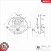 Lagerung, Automatikgetriebe vorne ESEN SKV 75SKV818 Bild Lagerung, Automatikgetriebe vorne ESEN SKV 75SKV818