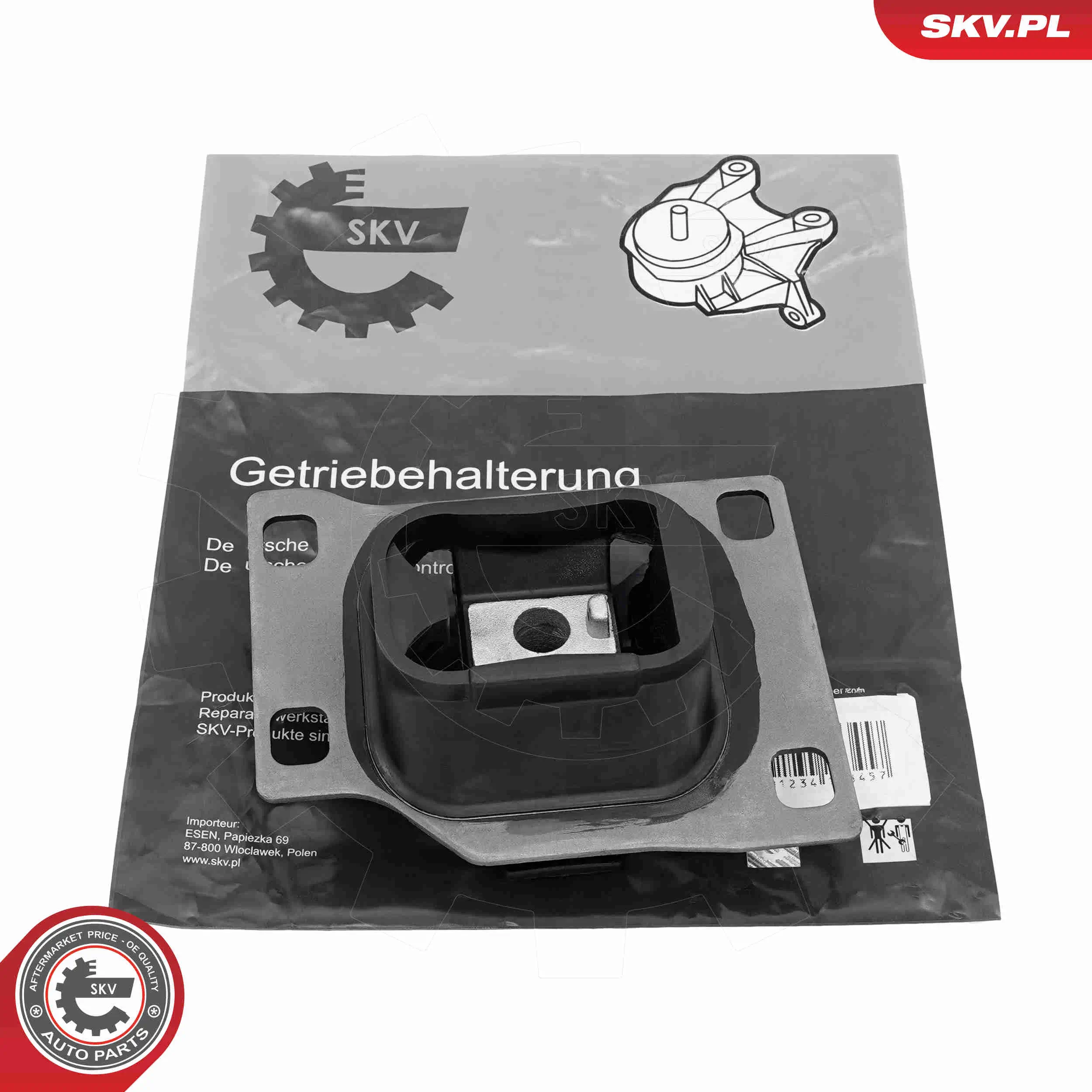 Lagerung, Schaltgetriebe links ESEN SKV 75SKV828