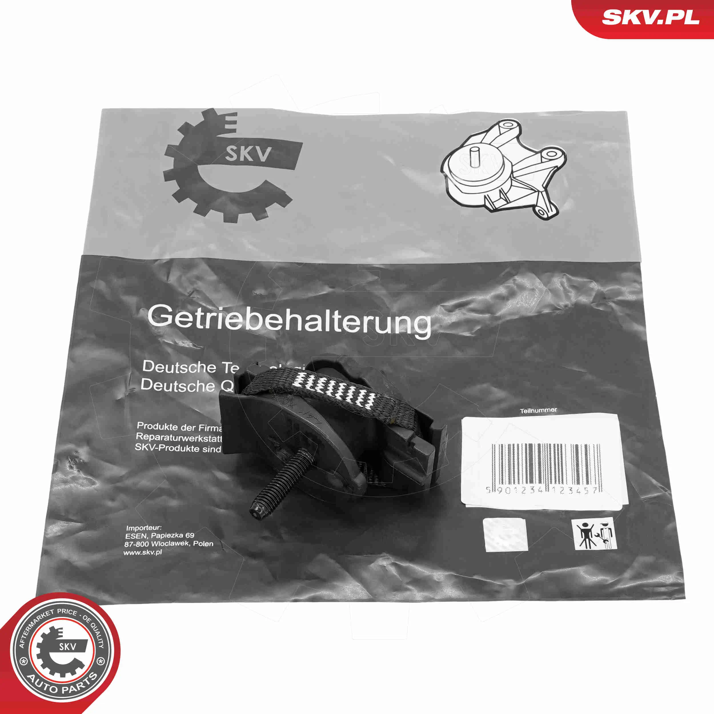 Lagerung, Schaltgetriebe hinten ESEN SKV 75SKV835