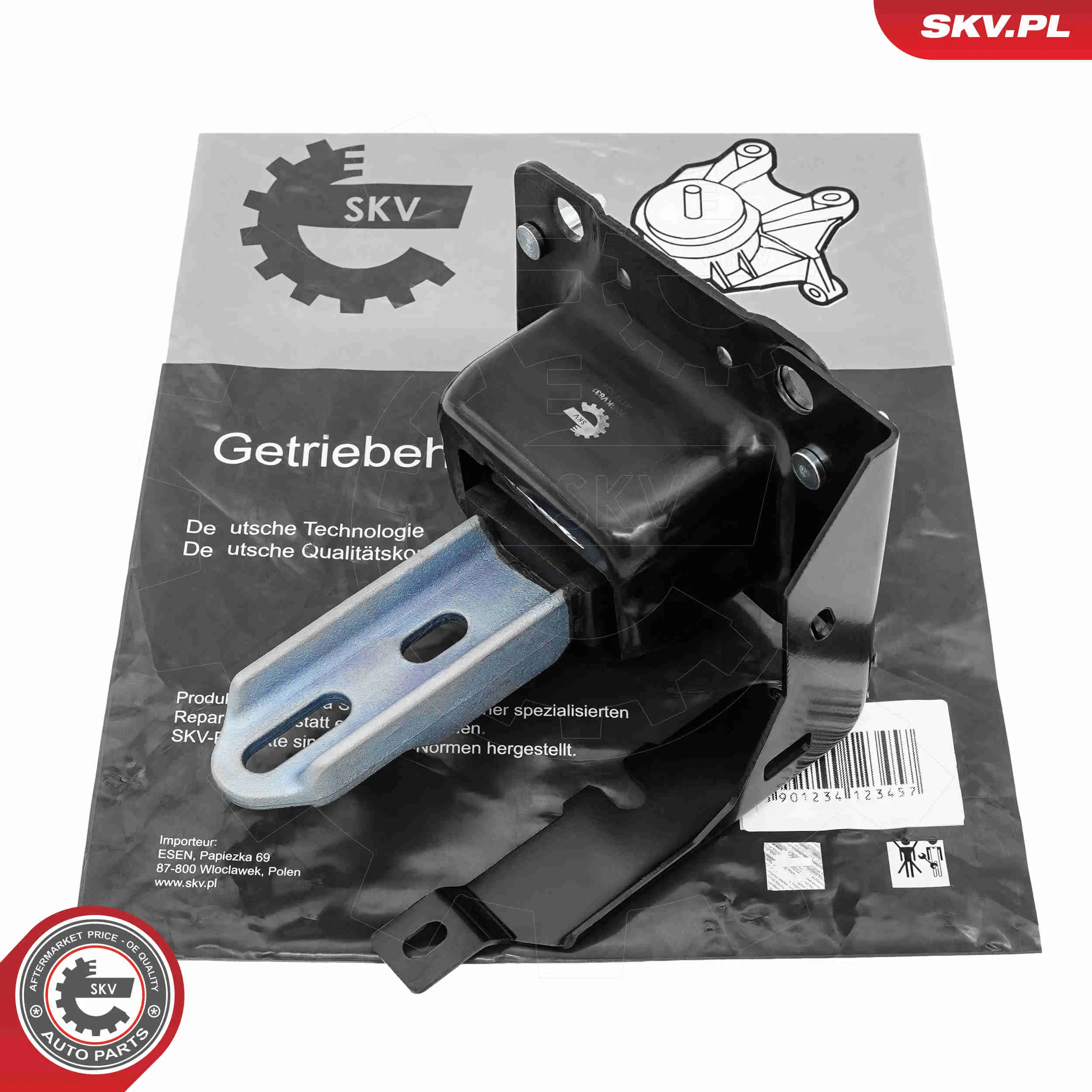 Lagerung, Automatikgetriebe links ESEN SKV 75SKV837