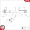 Antriebswelle Vorderachse ESEN SKV 76SKV004