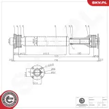 Antriebswelle Vorderachse ESEN SKV 76SKV004