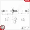 Antriebswelle Hinterachse ESEN SKV 76SKV037