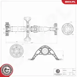 Antriebswelle Hinterachse ESEN SKV 76SKV049