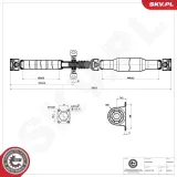 Antriebswelle Hinterachse ESEN SKV 76SKV054
