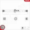 Antriebswelle Hinterachse ESEN SKV 76SKV077