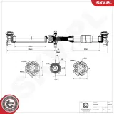 Antriebswelle Hinterachse ESEN SKV 76SKV078