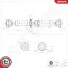 Antriebswelle Hinterachse ESEN SKV 76SKV080