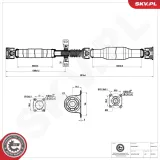Antriebswelle Hinterachse ESEN SKV 76SKV124